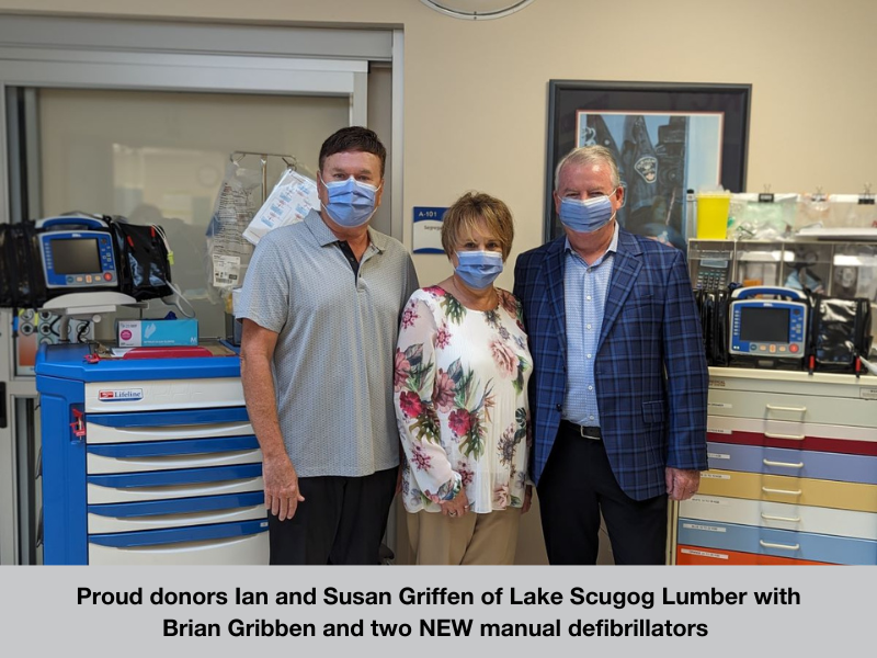 Photo of Ian and Susen Griffen and Brian Gribben