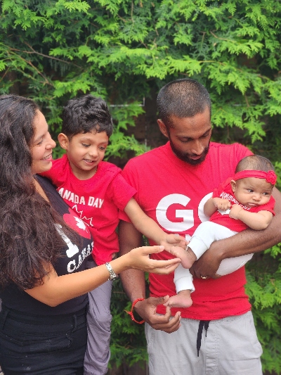 Cynthia and Family