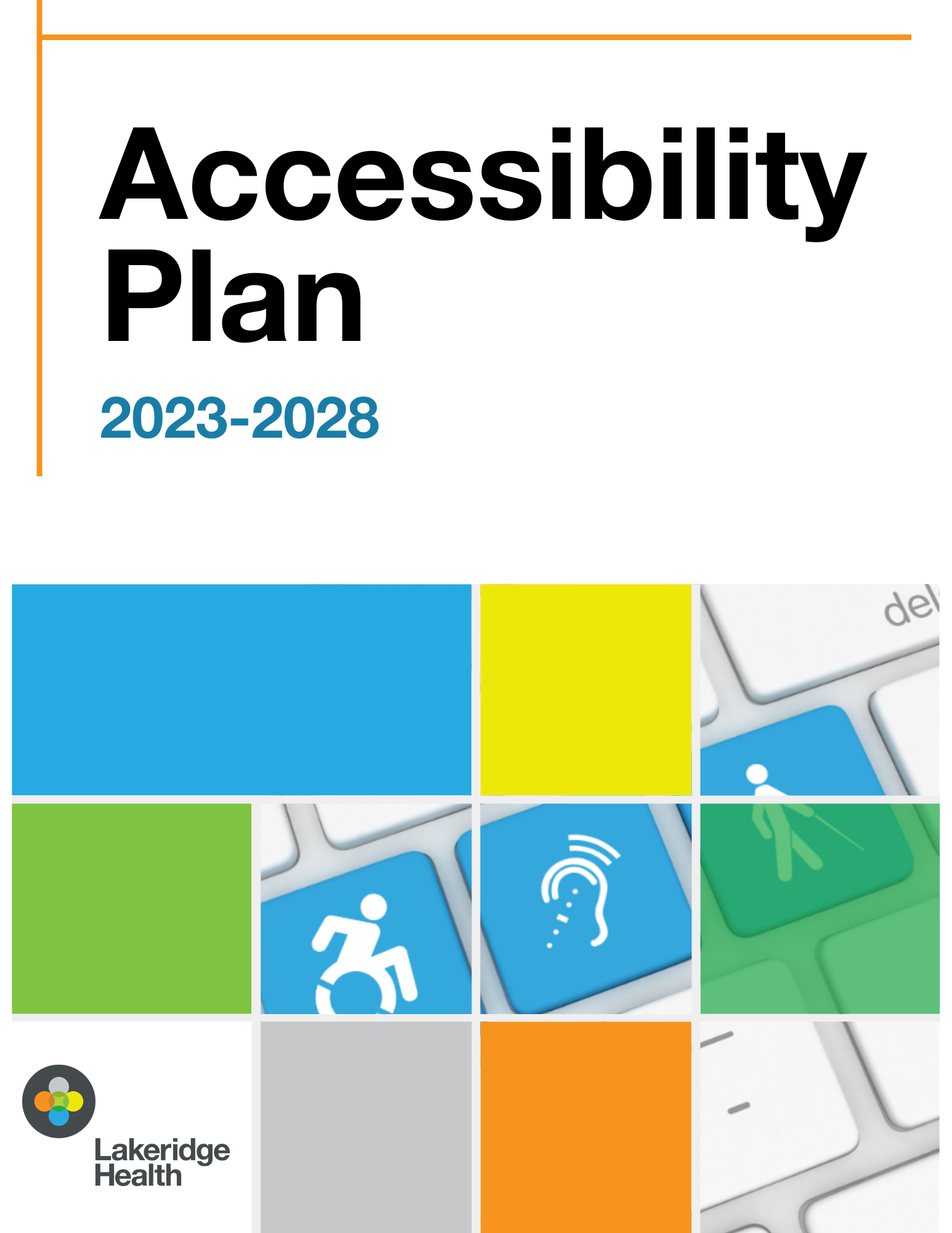 Cover of 2023-2028 Accessibility Plan