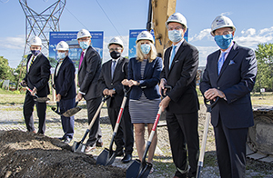 Groundbreaking at Jerry Coughlan Health and Wellness Centre Future Site