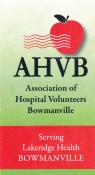 Association of Hospital Volunteers Bowmanville logo
