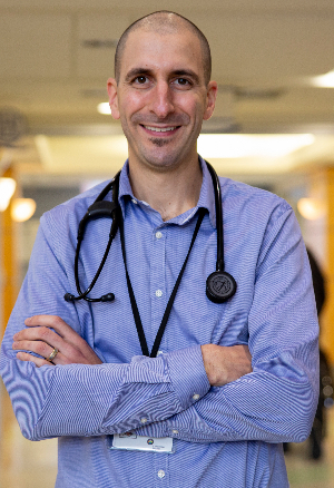 Dr. Dan Rucciuto poses for a photo 