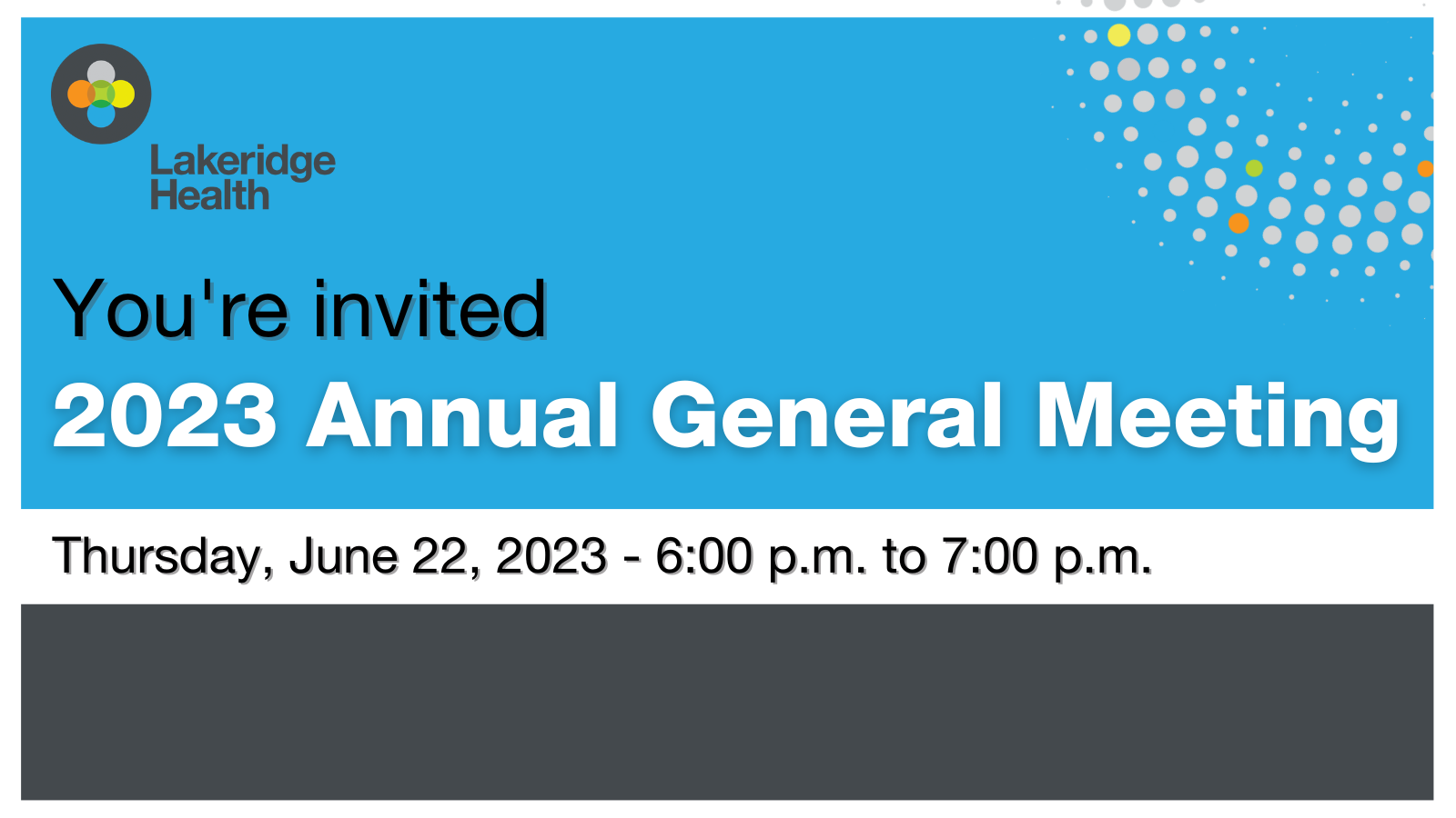 Annual General Meeting Webpage