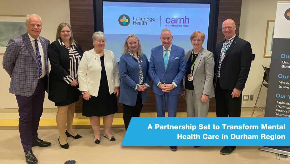CAMH and LH MOU Signing