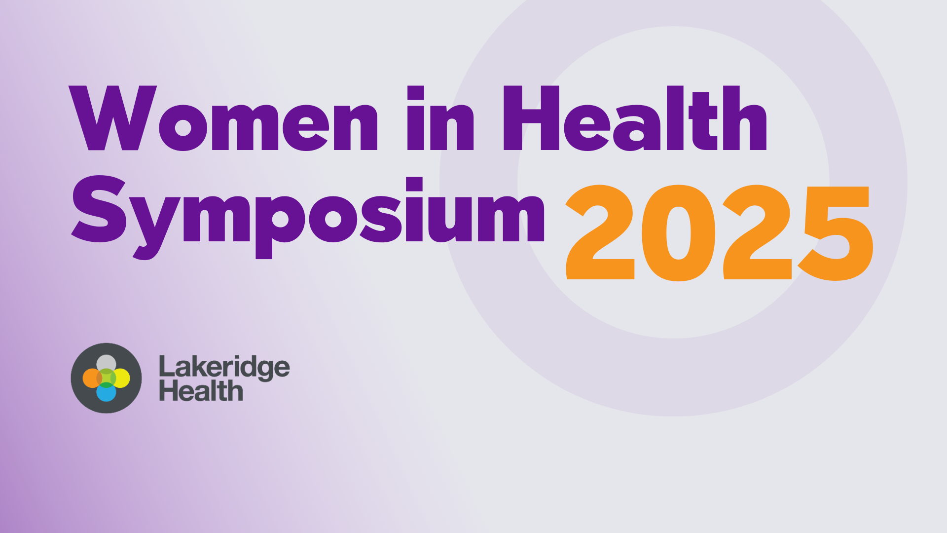 Women in Health Symposium 2025