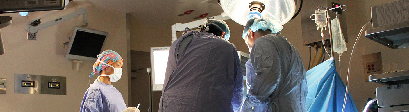 Operating room at Lakeridge Health