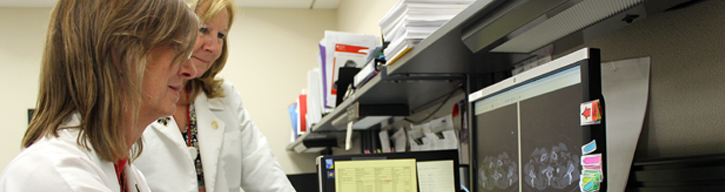 Two women conducting Clinical Research